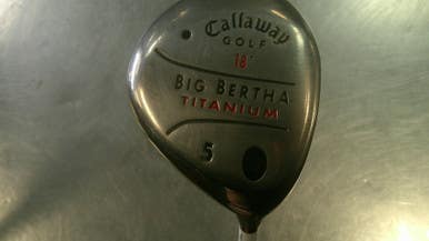 Used Callaway BIG BERTHA TITANIUM Mens Fairway Wood RH 5 Wood 11868-S000067872