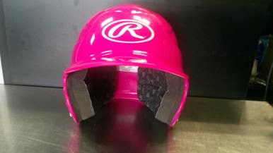 Used Rawlings COLL Batting Helmet No Mask Pink SM 11868-S000067874