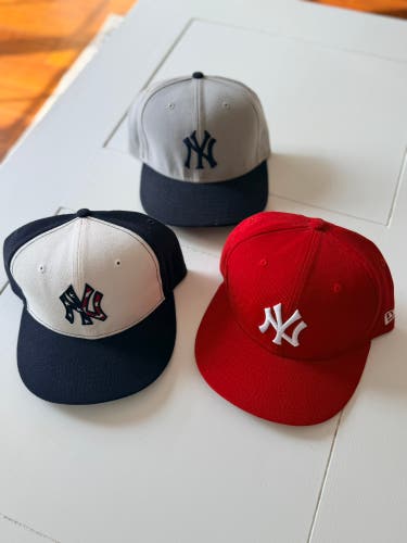 Adult Unisex 7 1/8 New Era Hat (Used)