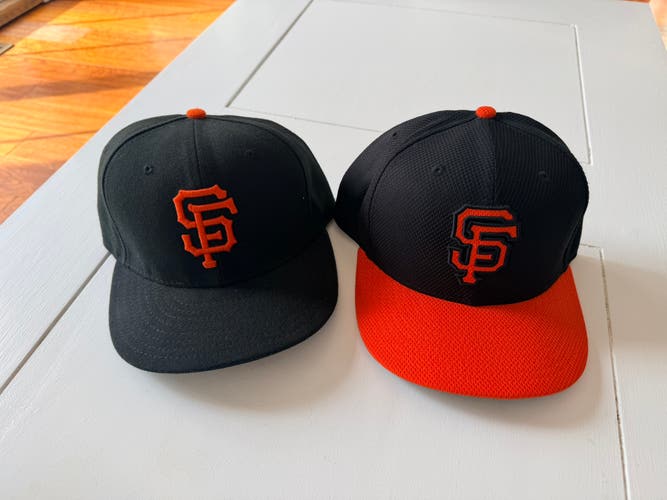 Orange Men's 7 1/8 New Era Hat (Used)