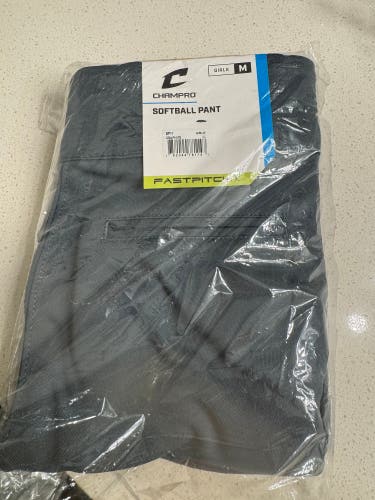 Graphite  Medium Youth Champro Game Pants (New)