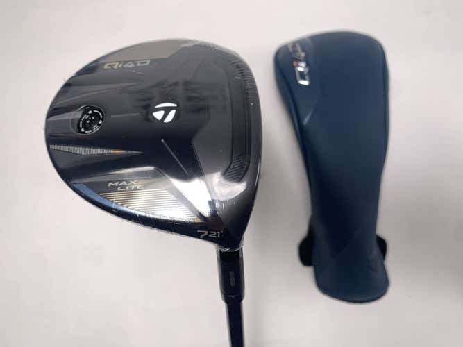TaylorMade Qi4D Max Lite 7 Fairway Wood 21* Speeder MD Extra Stiff RH HC NEW