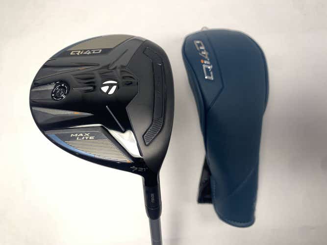 TaylorMade Qi4D Max Lite 7 Fairway Wood 21* Ping Alta Quick 35g Senior RH HC NEW