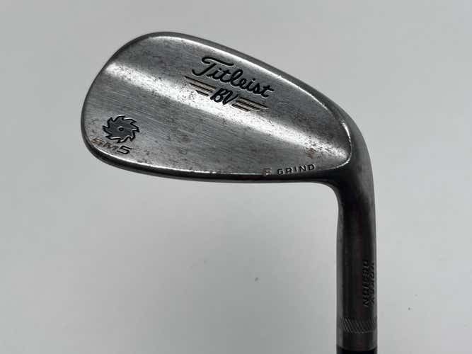 Titleist Vokey SM5 Raw Wedge 46* 8 Bounce F-Grind DG S400 Stiff Steel Mens RH