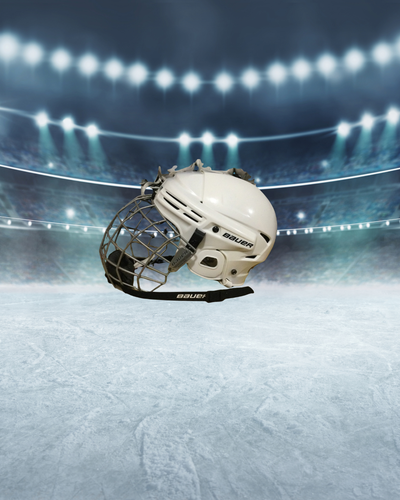 Bauer 2100 White Medium Helmet