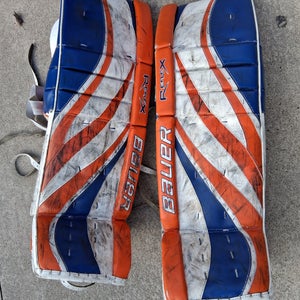 37+1" Bauer RX8 hockey Goalie Leg Pads (Used)