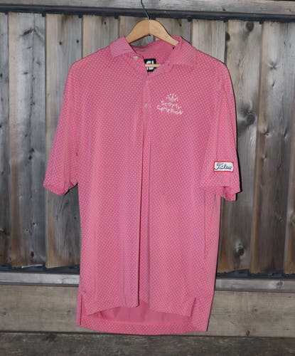 Pink Medium Men's Scotty Cameron Polo