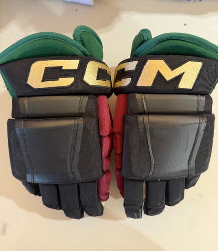 CCM HG97 Pro Stock 14" Hockey Gloves Coyotes 5397