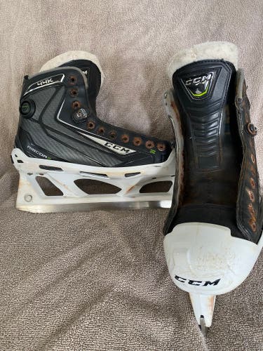 2016 CCM Ribcor 44K Hockey Goalie Skates 9 (Used)