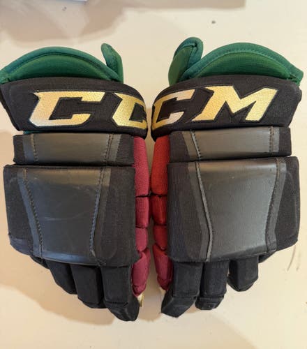 CCM HG97 Pro Stock 14" Hockey Gloves Coyotes 5353
