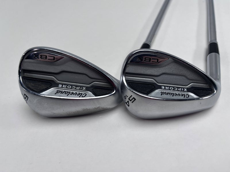 Cleveland CBX Zipcore Wedge Set 54* 12 60* 10 Spinner Tour Issue 115g Steel LH