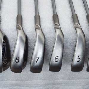 Ping i5 Iron Set 3 Iron - PW (8 clubs) Black Dot RH; Steel Shafts
