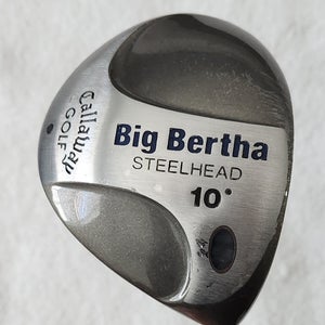Callaway Big Bertha Steelhead Driver 10° RH; Steel Shaft