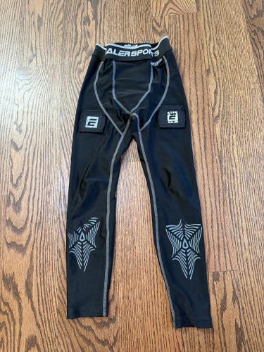 Youth XS Ealer hockey Velcro pants
