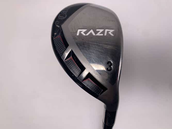 Callaway Razr X 3 Hybrid 21* 60g Regular Graphite Mens RH