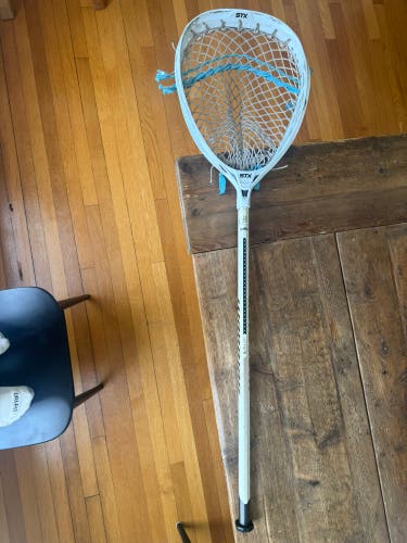 STX Eclipse 3 fully strung head with warrior burn xp2 limited edition shaft.