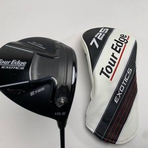 Tour Edge Exotics E725 Driver 10.5* Project X Denali Blue 5.5 60g Regular RH HC