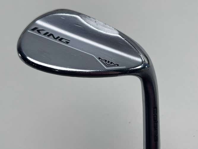 Cobra KING MIM Wedge 56* 10 Bounce V-Grind KBS Hi-Rev 2.0 125g Stiff Steel RH