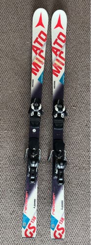 Atomic Redster G9 GS FIS 138 cm Racing Skis With Bindings Max Din 10 (Used)