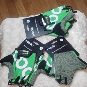Boodun Green Cycling Gloves fingerless sports glove unisex xl weightlifting