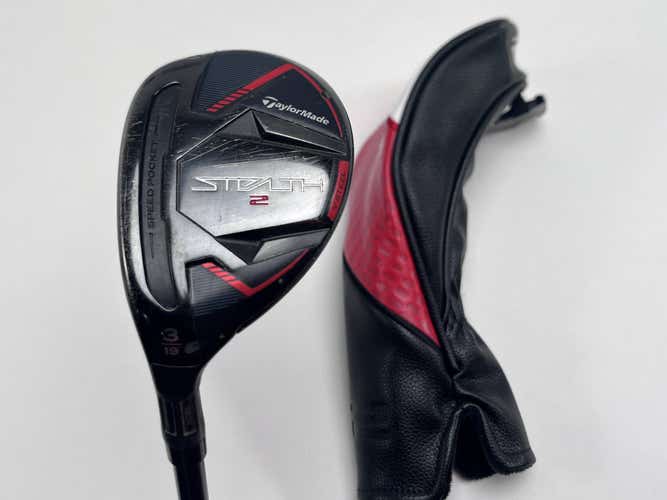 TaylorMade Stealth 2 3 Hybrid 19* Mitsubishi Chemical Kai'li Red 85g Stiff LH HC