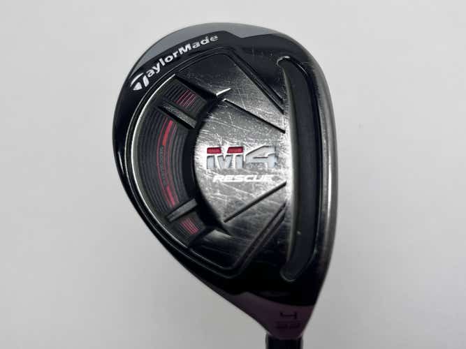 TaylorMade M4 4 Hybrid 22* Fujikura Atmos 6R Regular Graphite RH Midsize Grip