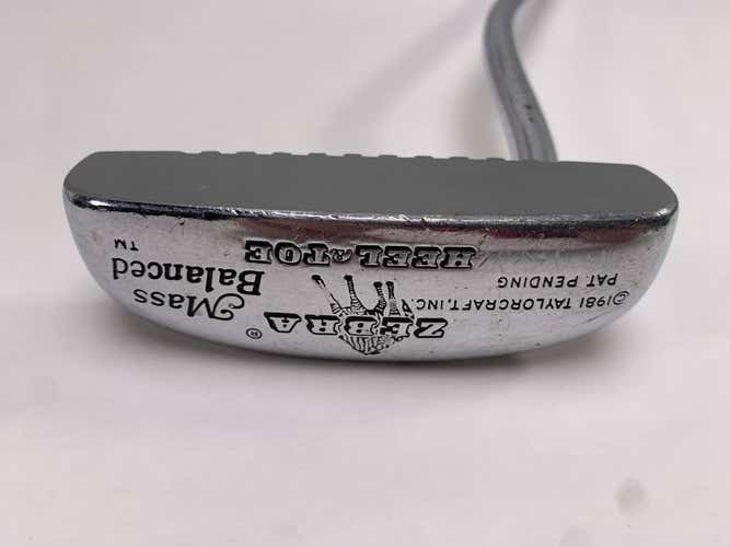 Ram Zebra Mass Balanced Heel Toe Putter 35.5" Mens RH