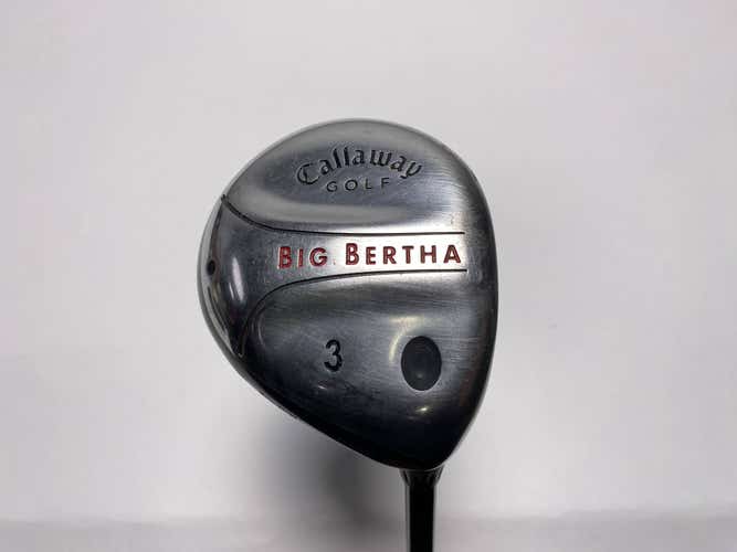 Callaway Big Bertha 2004 3 Fairway Wood 15* RCH 75w 75g Senior Graphite Mens RH