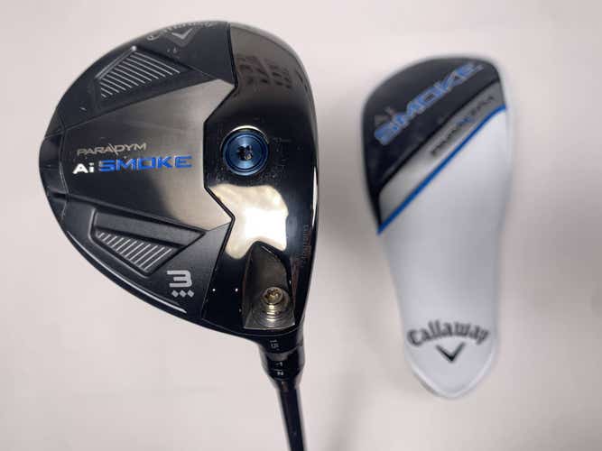 Callaway Paradym Ai Smoke TD 3 Fairway 15* HZRDUS 6.0 Gen 4 Dual Stiff RH HC