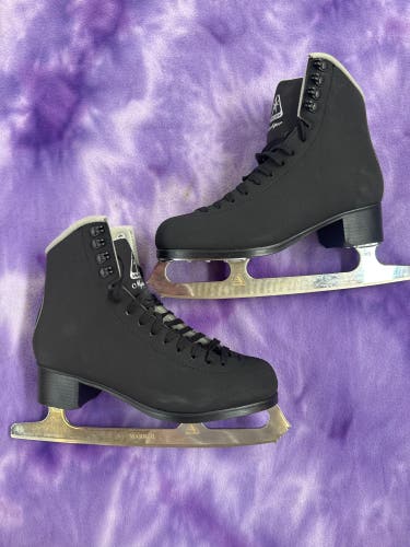 Black Jackson Ultima Mystique Figure Skates Adult 7 (New)