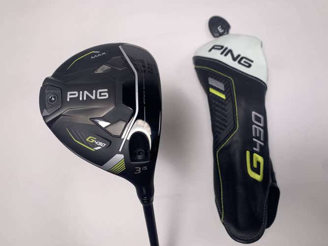 Ping G430 Max 3 Fairway Wood 15* Alta CB Soft Regular Senior Graphite RH HC NEW