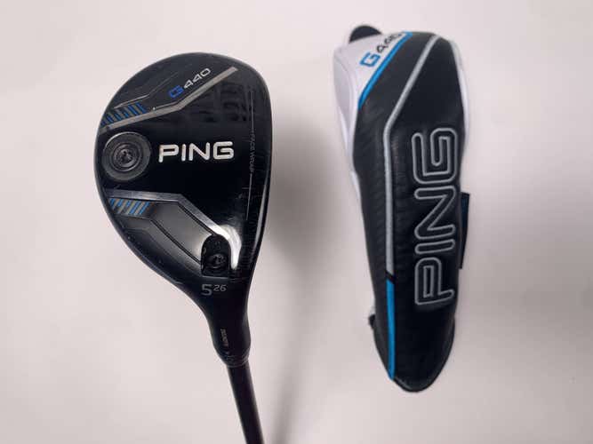 Ping G440 5 Hybrid 26* Alta CB Soft Regular 70g Senior Graphite Mens RH HC