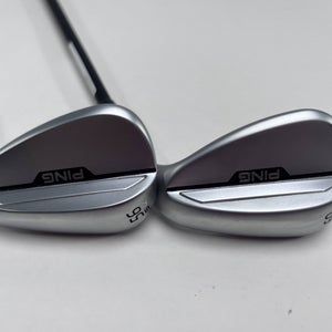 Ping s159 Chrome Wedge Set 56*12 | 60*10 Black Dot Alta CB SoftRegular Senior RH