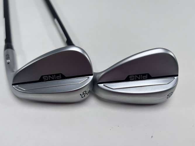 Ping s159 Chrome Wedge Set 56*12 | 60*10 Black Dot Alta CB SoftRegular Senior RH