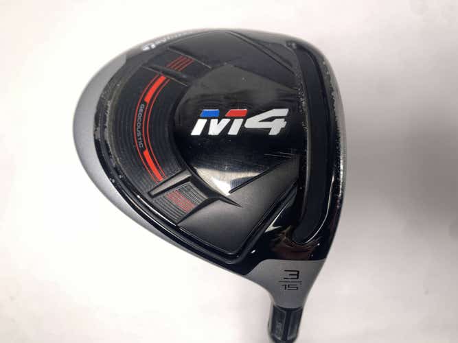 TaylorMade M4 3 Fairway Wood 15* C6 Series 60g Stiff RH