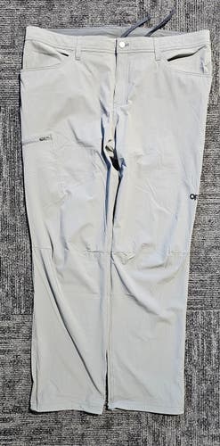 New Outdoor Research Ferrosi Pants Men’s 32 Pewter Lightweight Stretch Hiking Size 42