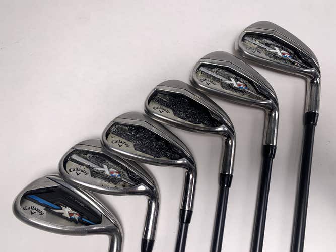 Callaway Steelhead XR Iron Set 6-PW+SW Project X San Diego 5.5 58g Regular RH