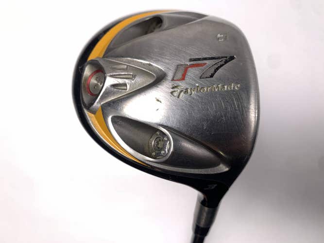 TaylorMade R7 Steel 3 Fairway Wood 15* REAX 60g Stiff RH Midsize Grip