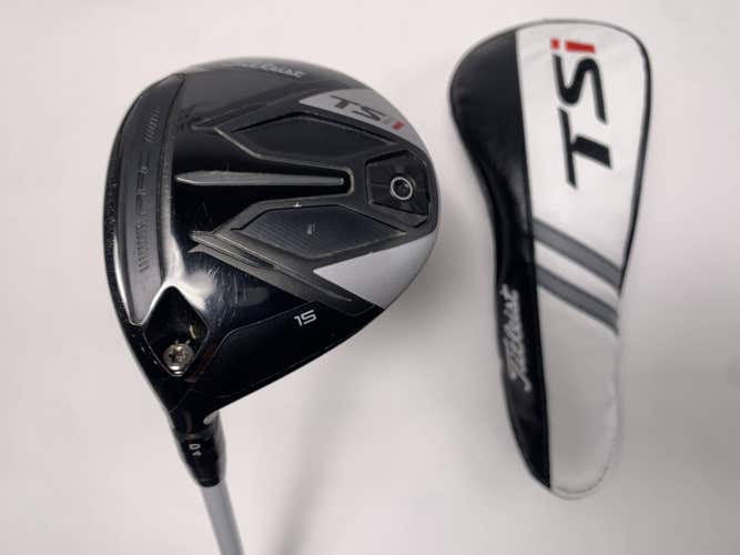 Titleist TSi1 3 Fairway Wood 15* Aldila Ascent 40g Stiff Graphite Mens LH HC