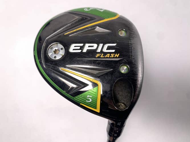 Callaway EPIC Flash 5 Fairway Wood 18* Project X EvenFlow 5.0 55g Senior RH