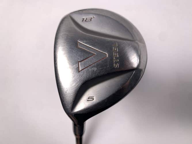 TaylorMade V Steel 5 Fairway Wood 18* MAS2 Ladies Womens LH Undersize Grip