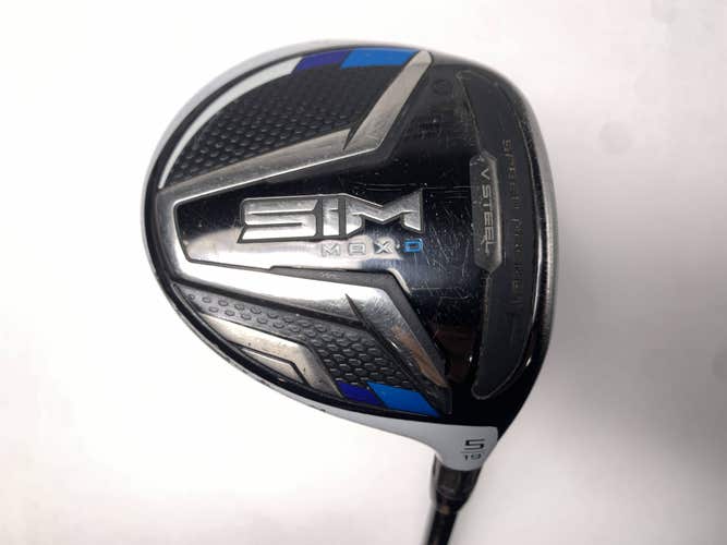 TaylorMade SIM MAX-D 5 Fairway Wood 19* Accra iWood 142i M1 Senior Mens RH