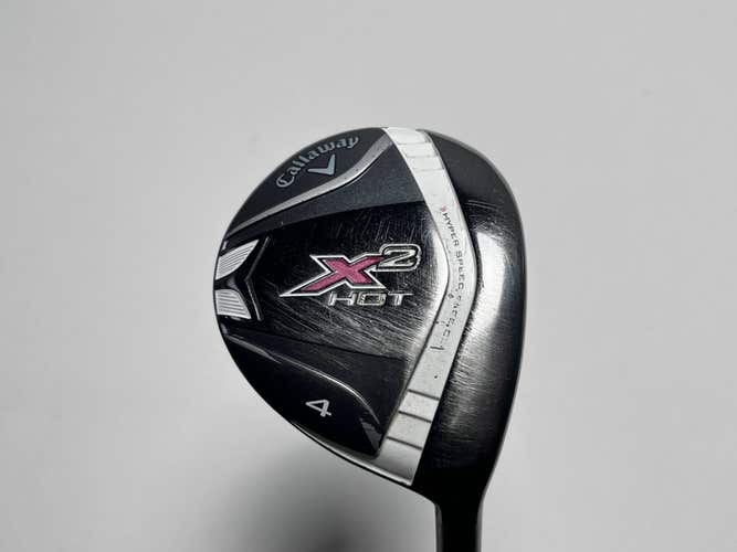 Callaway X2 Hot 4 Fairway Wood 17* Aldila Ladies Graphite Womens RH