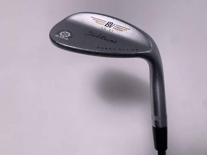 Titleist Vokey Spin Milled SM4 Chrome Wedge 58* 11 Bounce Wedge Steel Mens RH