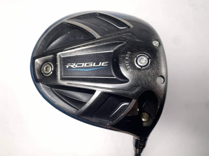 Callaway Rogue Sub Zero Driver 9* Aldila Synergy 50g Stiff RH Midsize Grip