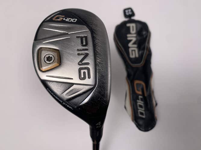 Ping G400 4 Hybrid 22* Alta CB Stiff Graphite Mens RH HC
