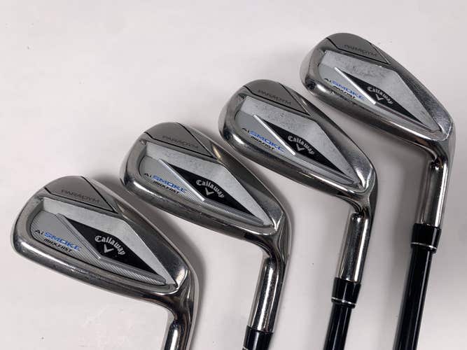 Callaway Paradym Ai Smoke Max Fast Iron Set 8-PW+GW Tensei Blue R2 40g Senior RH