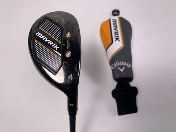 Callaway Mavrik 4 Hybrid 20* Project X Catalyst 6.0 75g Stiff Mens RH HC