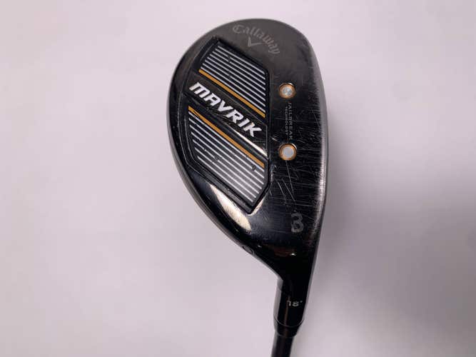 Callaway Mavrik 3 Hybrid 18* Project X Catalyst 5.5 65g Regular Graphite Mens RH