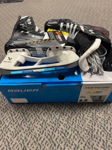 Bauer Supreme M50 Pro Hockey Skates 6.5 (New) Fit 1